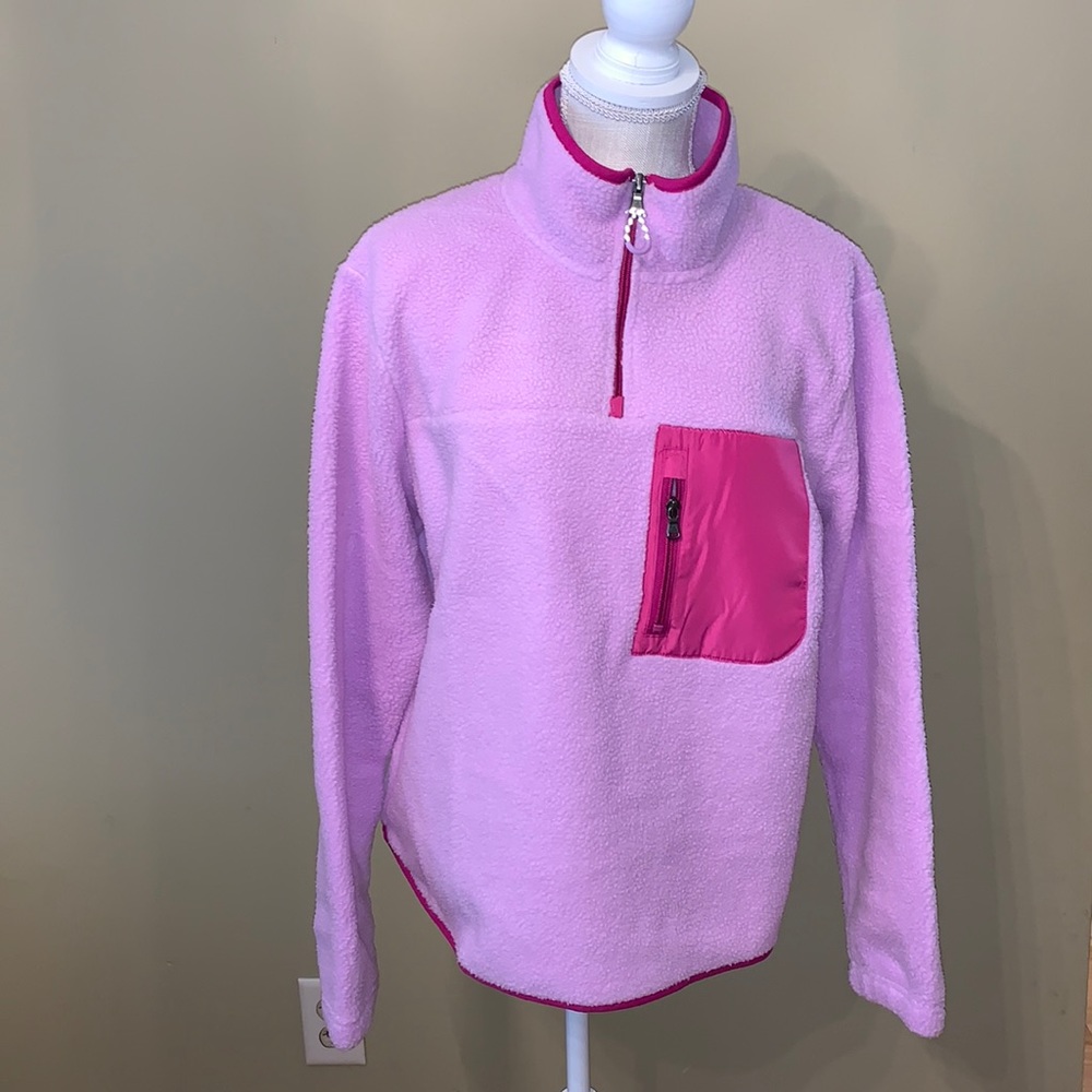 Womens tek gear Sherpa quarter zip pullover